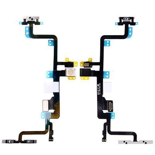 For Apple iPhone 7 Plus Power On off Mute Volume Button Flex - Qwikfone.com