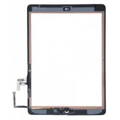 For iPad Air 1 - iPad 5 (2017) Touch Screen Digitizer Glass with Home Button Glue Black - Qwikfone.com
