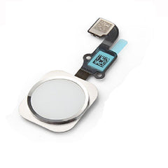 For 6 Plus Home Button Flex Cable Assembly White - Qwikfone.com