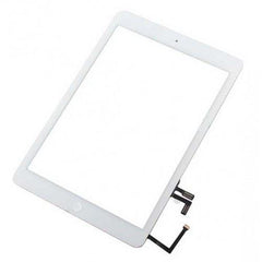 For iPad Air 1 - iPad 5 (2017) Touch Screen Digitizer Glass with Home Button Glue White - Qwikfone.com