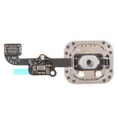 For 6 6G Home Button Flex Cable Assembly White - Qwikfone.com
