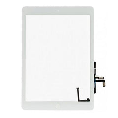 For iPad Air 1 - iPad 5 (2017) Touch Screen Digitizer Glass with Home Button Glue White - Qwikfone.com