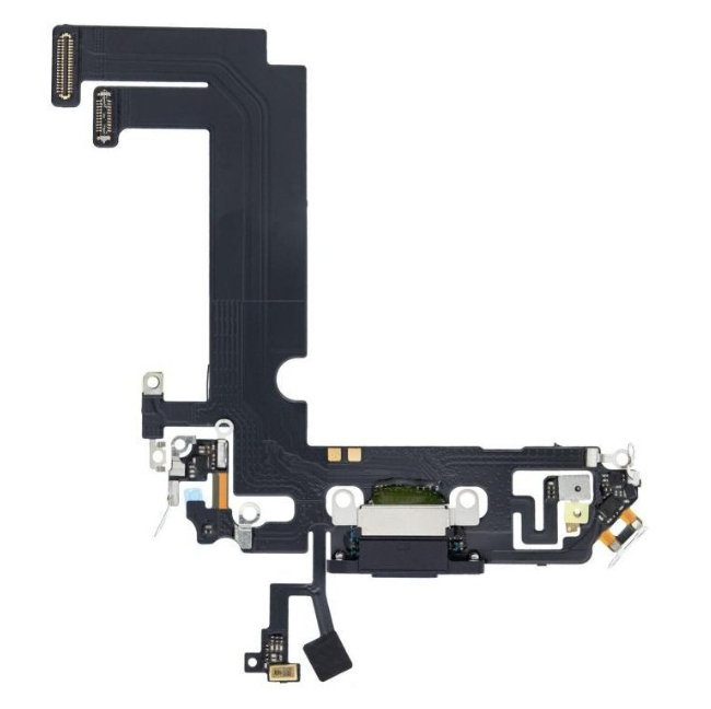 For Apple iPhone 12 Mini Charging Port Flex Cable Part - Black