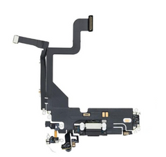 For Apple iPhone 13 Pro Charging Port Flex Cable Part - Black