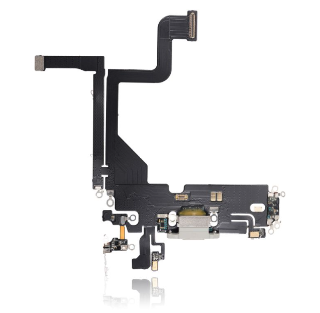 For Apple iPhone 13 Pro Charging Port Flex Cable Part - White