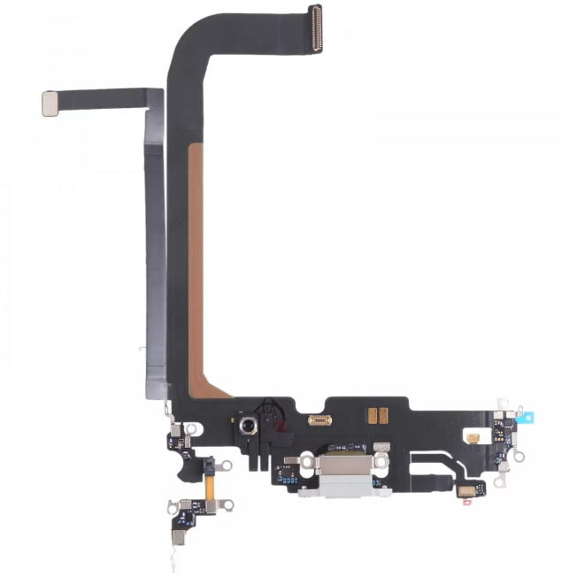 For Apple iPhone 13 Pro Max Charging Port Flex Cable Part - White
