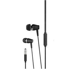 Vidvie HS636 Wired Earphones with Mic  - Black - Qwikfone.com