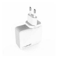 LDNIO A4403 4 USB Ports 4.4A Fast Charging Wall Home Charger - Qwikfone.com