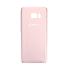 For Samsung Galaxy S7 Edge Rear Back Glass Cover - Pink - Qwikfone.com