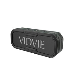 Vidvie SP906 Portable Splash-Proof Wireless Speaker - Grey - Qwikfone.com