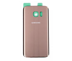 For Samsung Galaxy S7 Rear Back Glass Cover - Pink - Qwikfone.com