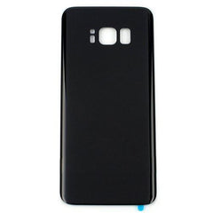 For Samsung Galaxy S8 Rear Back Glass Cover - Black - Qwikfone.com