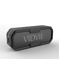 Vidvie SP906 Portable Splash-Proof Wireless Speaker - Grey - Qwikfone.com