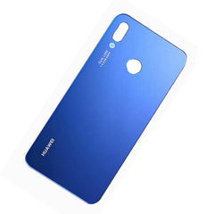 For Huawei P20 Lite Rear Back Glass Battery Cover - Blue - Qwikfone.com